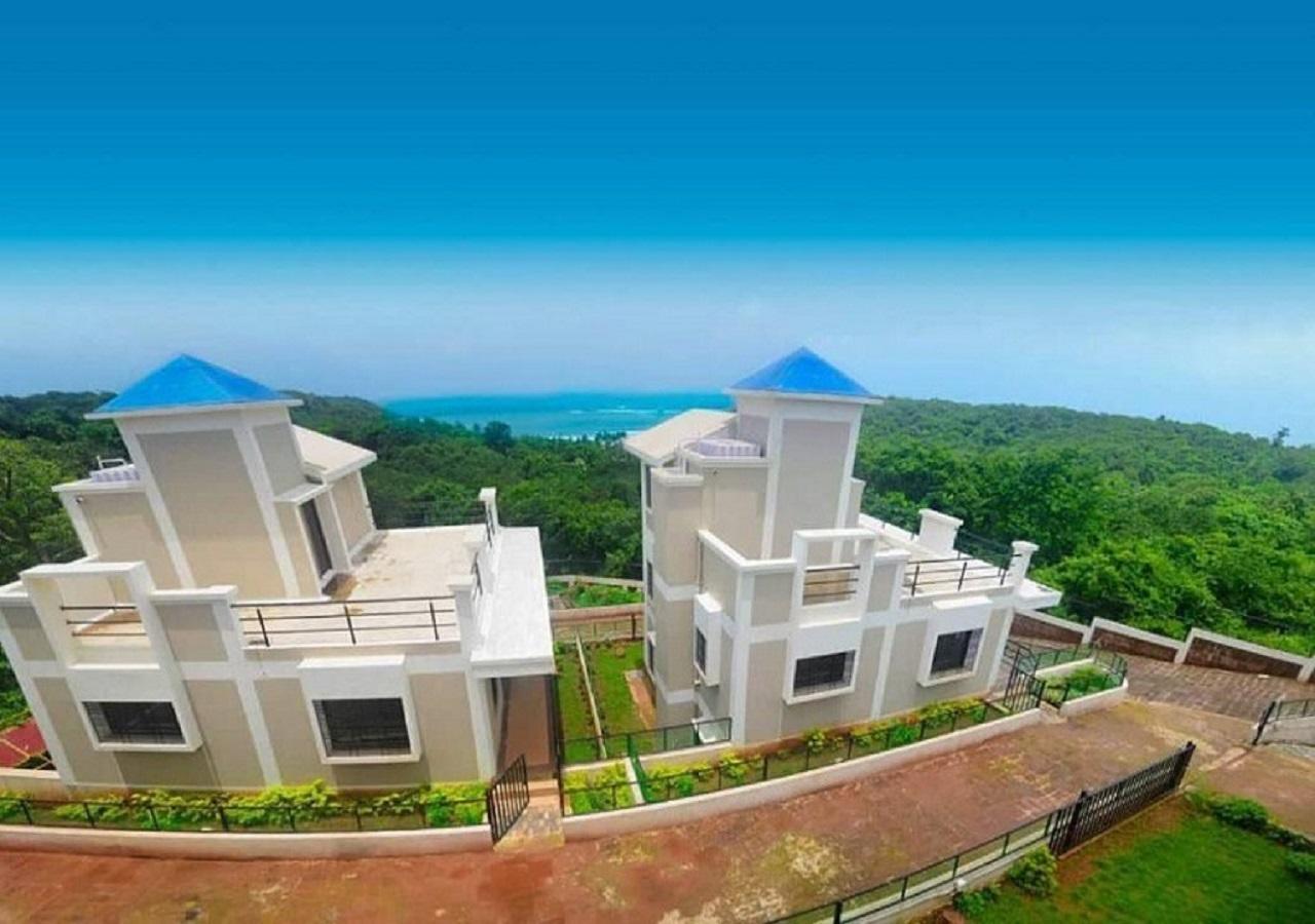 The Blue View - Sea View Villa'S Kurli Luaran gambar